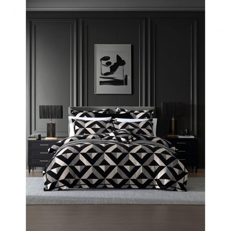 Davinci Excalibur Midnight Quilt Cover Set | Queen Bed