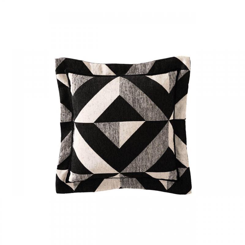 Davinci Excalibur Midnight Square Filled Cushion | 45x45cm