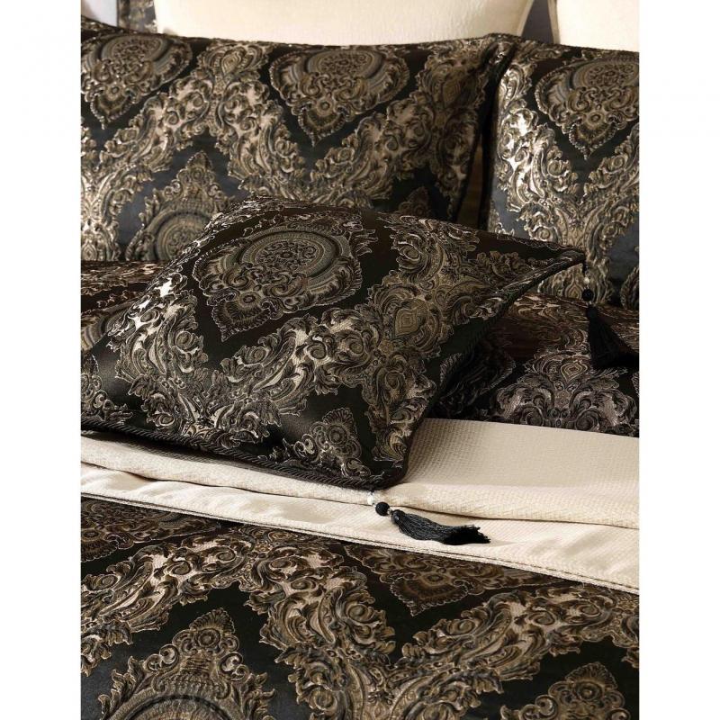 Davinci Monarch Black Quilt Cover Set | King Bed
