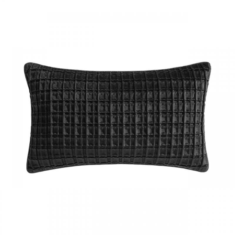 Davinci Opulence Black Long Filled Cushion | 30x50cm