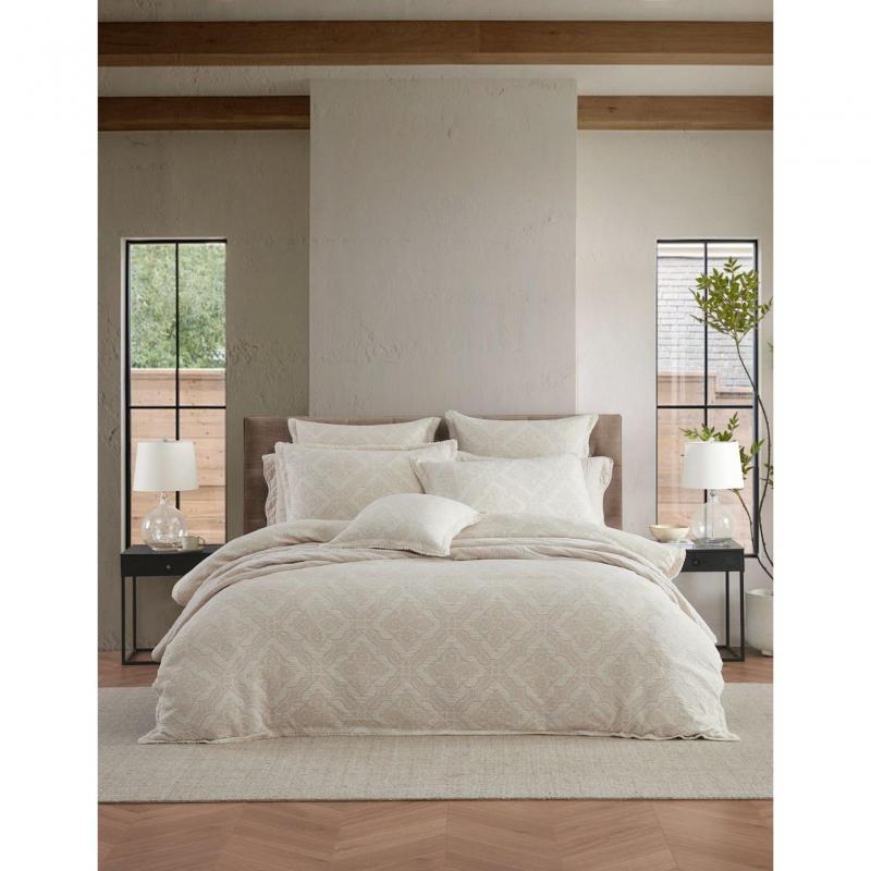 Private Collection Parisian Linen Quilt Cover Set | Super King Bed