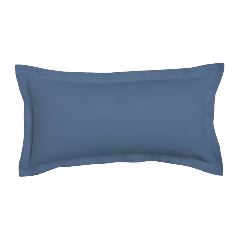 Platinum Ascot Steel Long Filled Cushion | 30x60cm