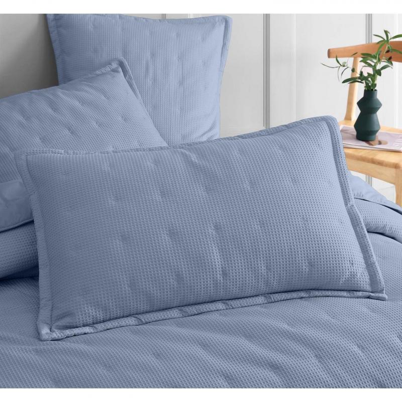 Platinum Ascot Steel Standard Pillow Sham | Pair