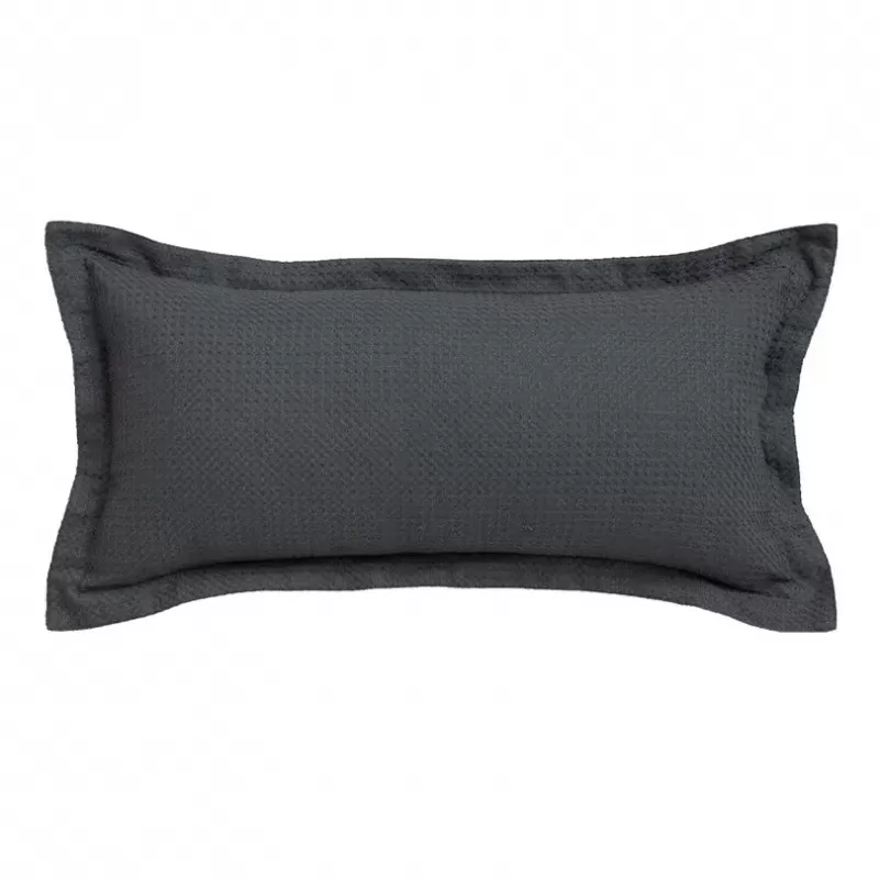 Platinum Ascot Granite Long Filled Cushion | 30x60cm