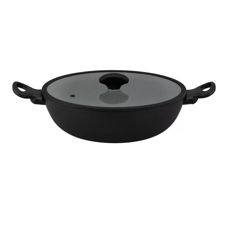Essteele Per Domani Ceramic Nonstick Covered Wok | 30cm