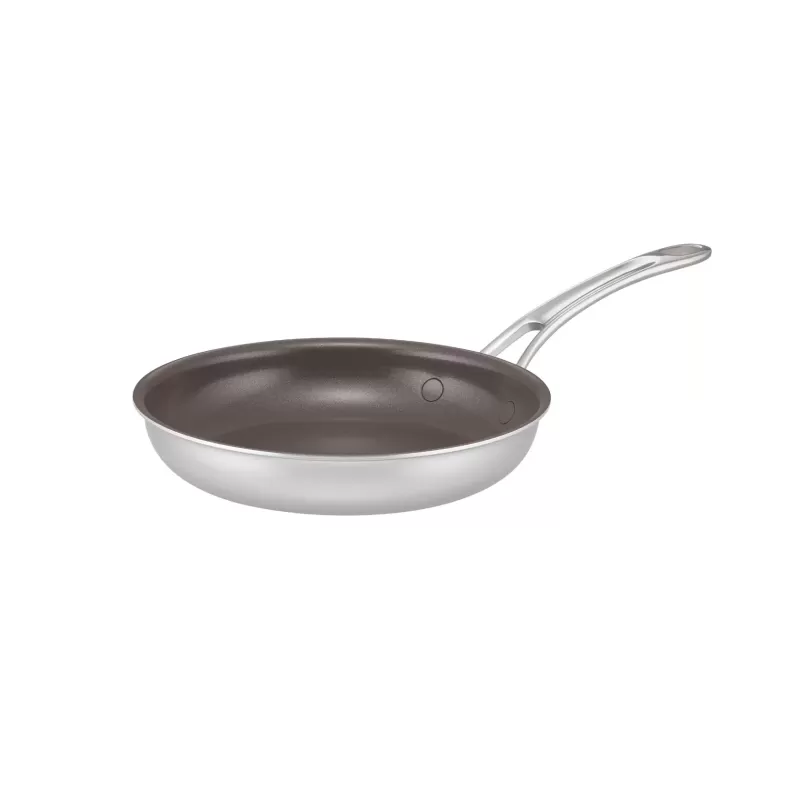 Anolon EverLast Ceramic Stainless Steel Nonstick Induction Open Fry Pan | 21.5cm