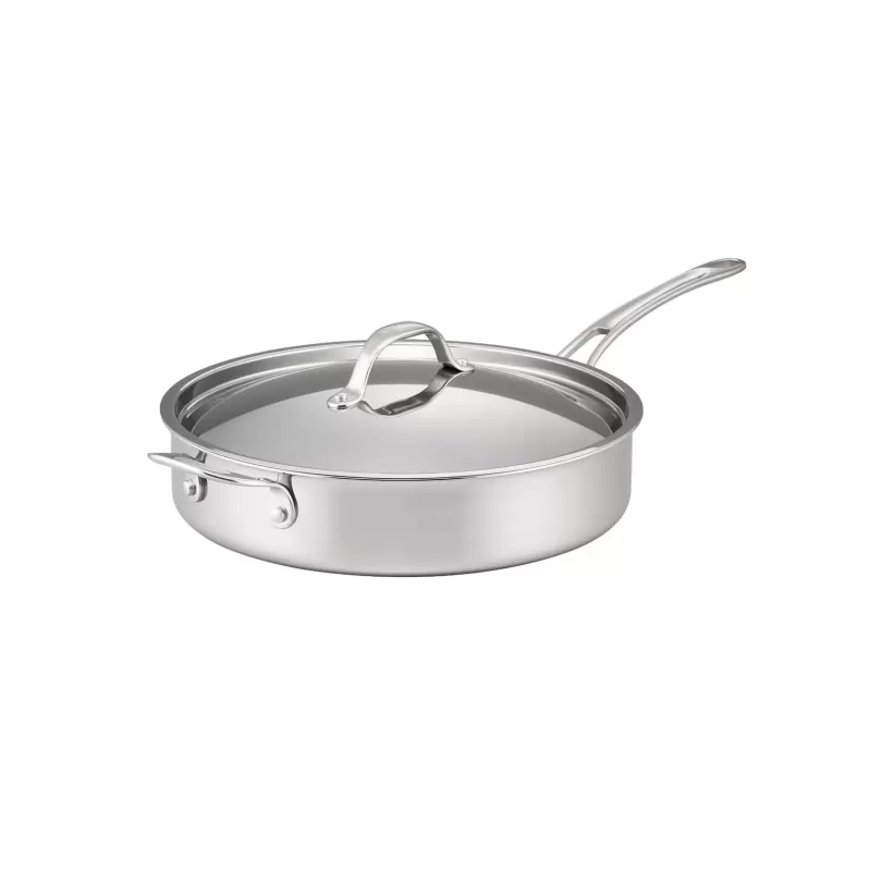 Anolon EverLast Tri-Ply Clad Stainless Steel Induction Covered Sauté Pan | 30cm/4.7L