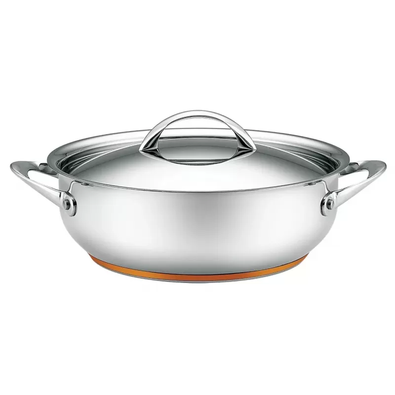 Essteele Per Vita Covered Sauteuse Pan | 28cm/5.2L