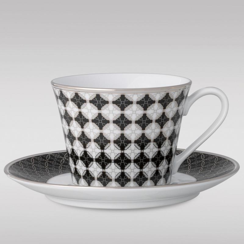 Noritake City Table Cup 225ml & Saucer