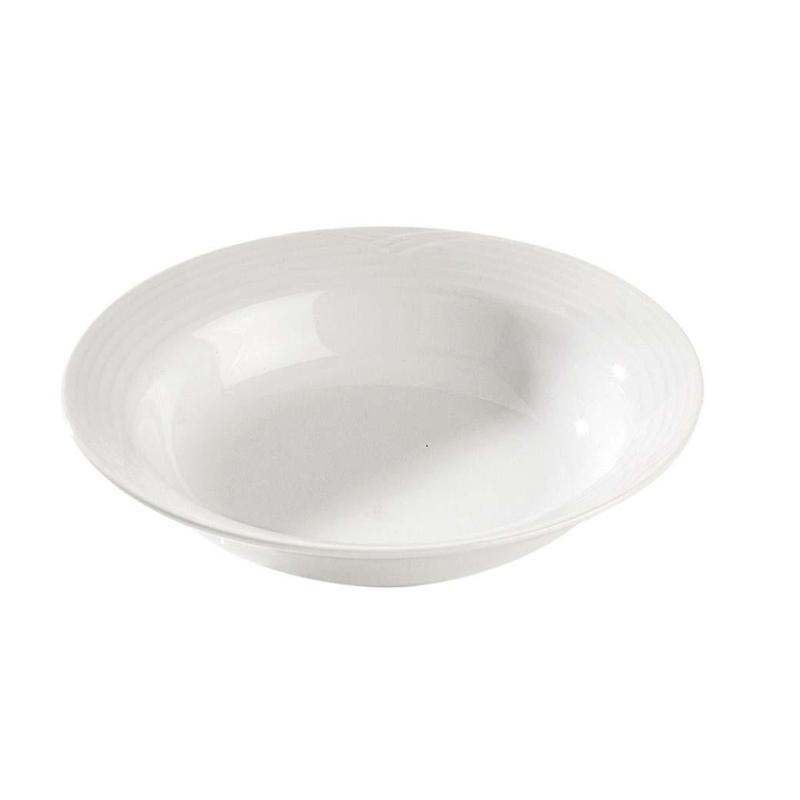 Noritake Arctic White Soup Plate | 19cm