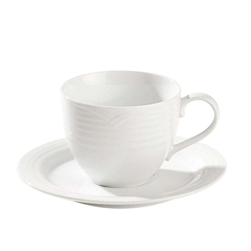 Noritake Arctic White Tea Cup & Saucer | 225ml