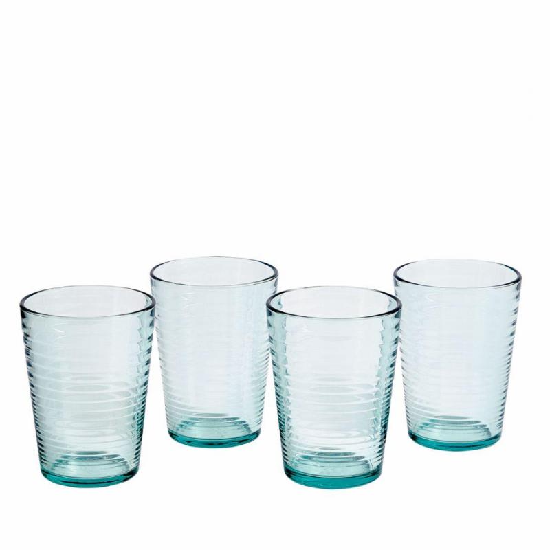 Royal Doulton Gordon Ramsay Maze Glass Highball Blue 470ml | 4 Piece