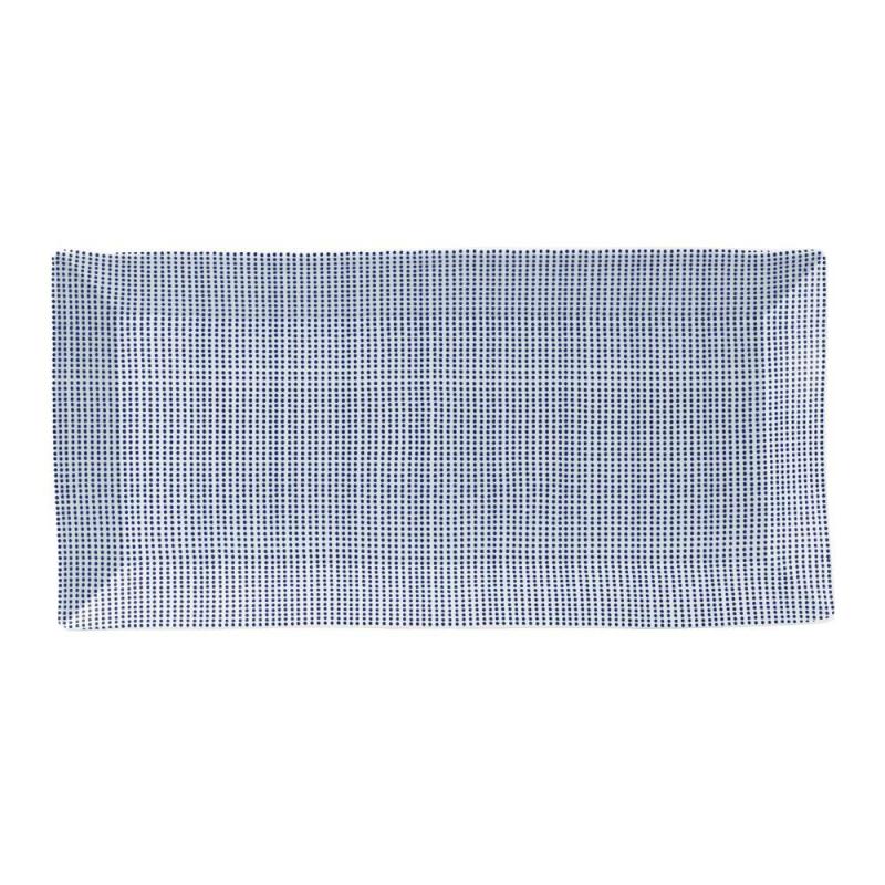 Royal Doulton Pacific Dots Rectangle Serving Tray | 39.5x18.5cm