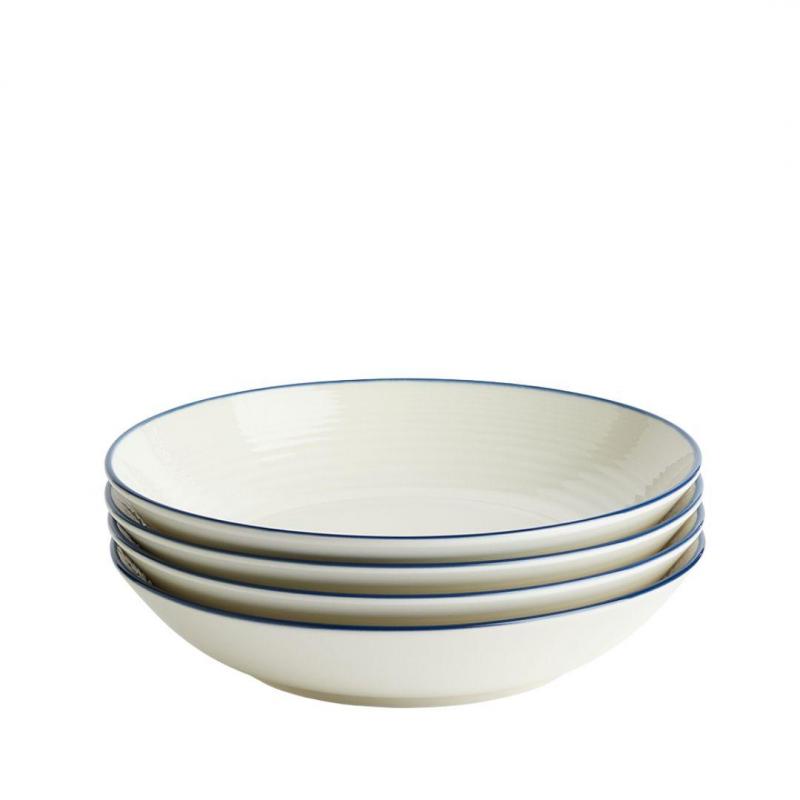 Royal Doulton Gordon Ramsay Denim Line Pasta Bowl 24cm | 4 Piece