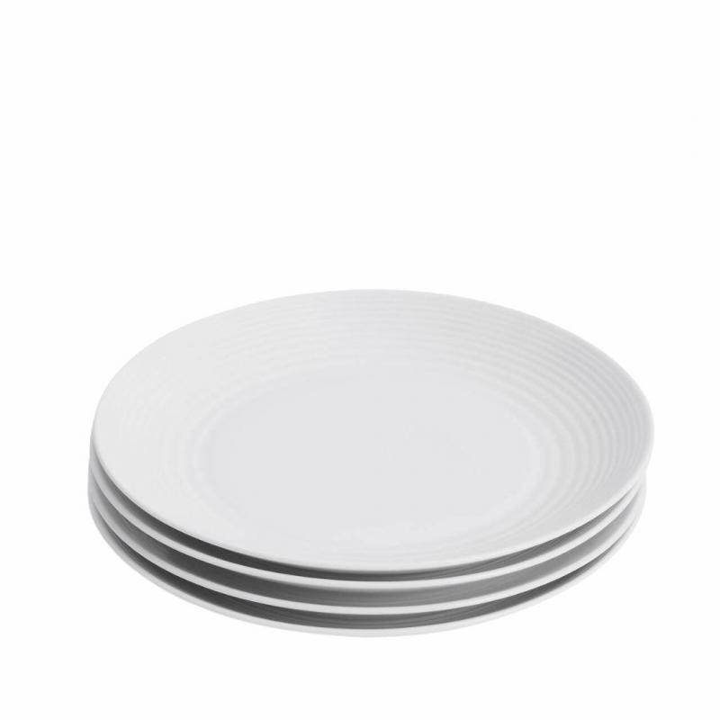 Royal Doulton Gordon Ramsay Maze White Dinner Plate 28cm | 4 Piece