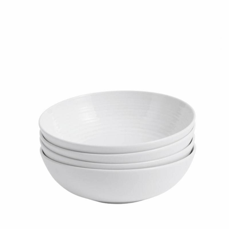 Royal Doulton Gordon Ramsay Maze White Cereal Bowl 18cm | 4 Piece