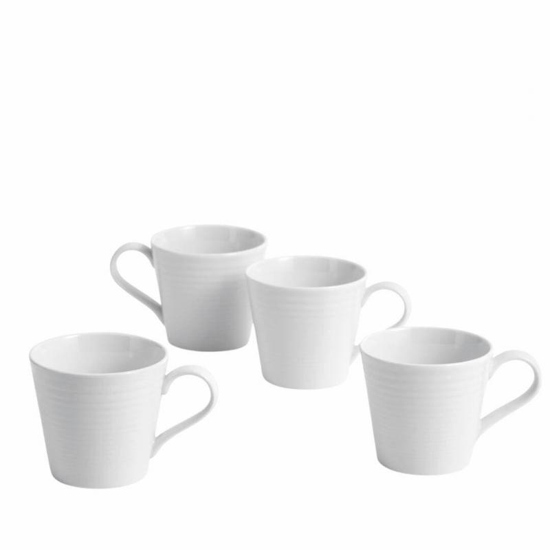 Royal Doulton Gordon Ramsay Maze White Mug 400ml | 4 Piece