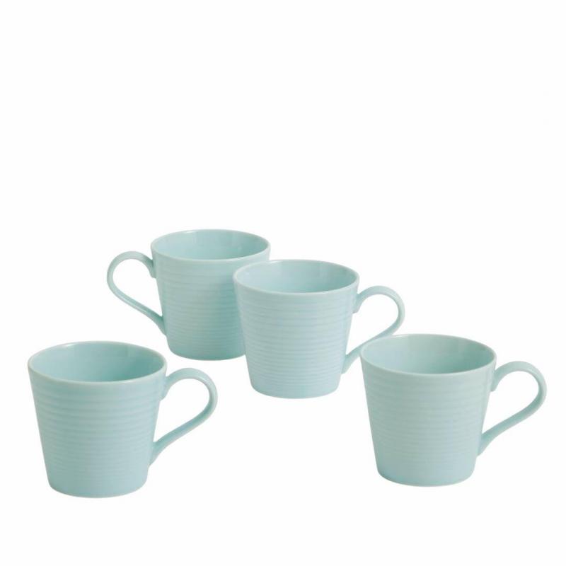 Royal Doulton Gordon Ramsay Maze Blue Mug 400ml | 4 Piece
