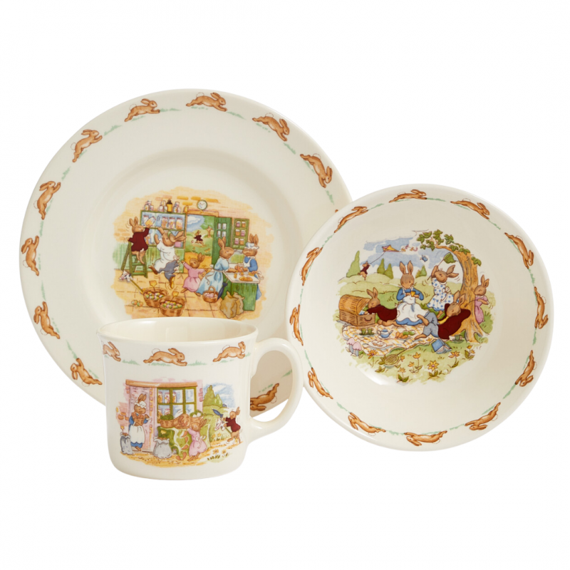 Royal Doulton Bunnykins Child Set | 3 Piece