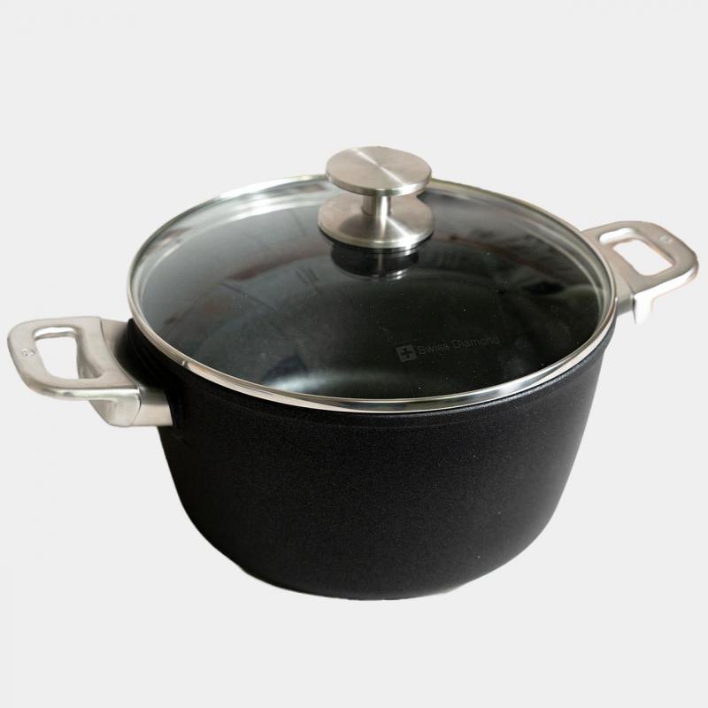 Swiss Diamond CXD Ceramic Induction Casserole | 24cm/5.2L