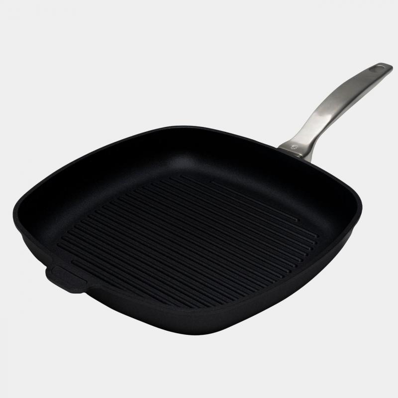 Swiss Diamond CXD Ceramic Induction Square Grill Pan | 28cm