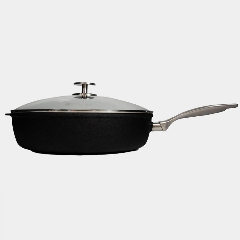 Swiss Diamond CXD Ceramic Induction Deep Saute Pan | 32cm