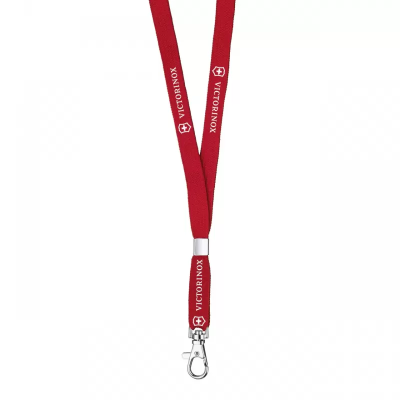 Victorinox Neck Strap with Snap Hook for Swiss Army Knife | Red