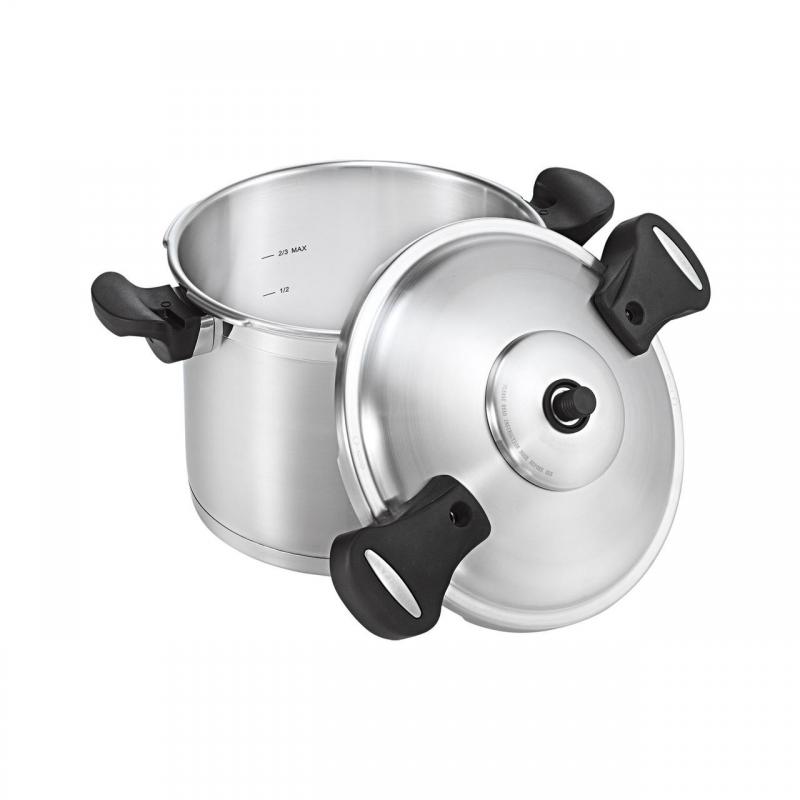 Scanpan Stainless Steel Pressure Cooker with Side Handles | 24cm/8L