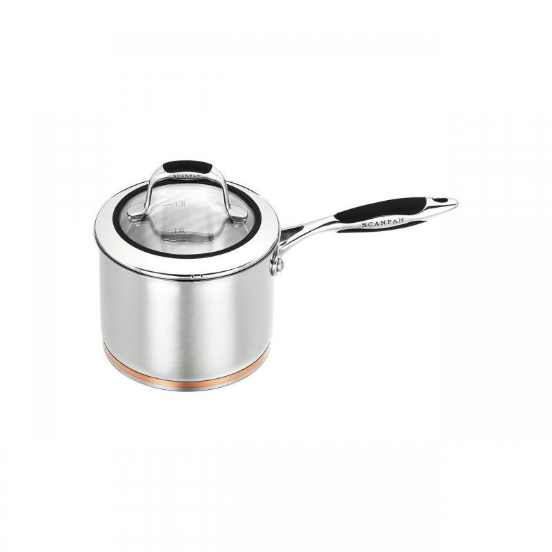 Scanpan Coppernox Saucepan with Lid | 16cm/1.8L