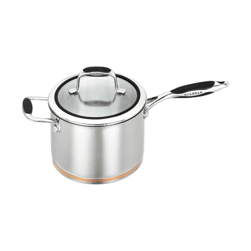 Scanpan Coppernox Saucepan with Lid | 20cm/3.5L