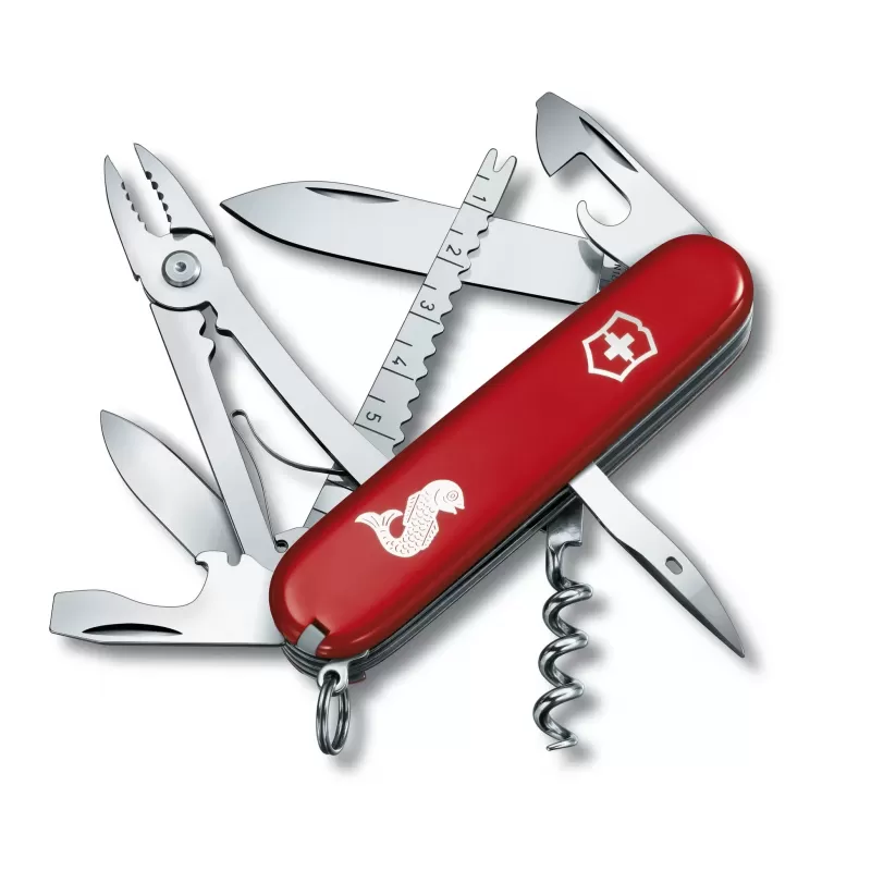 Victorinox Swiss Army Knife Angler Red | 19 Functions