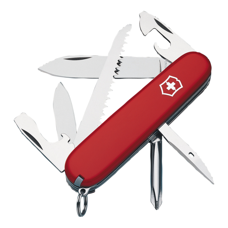 Victorinox Swiss Army Knife Hiker Red  | 13 Functions