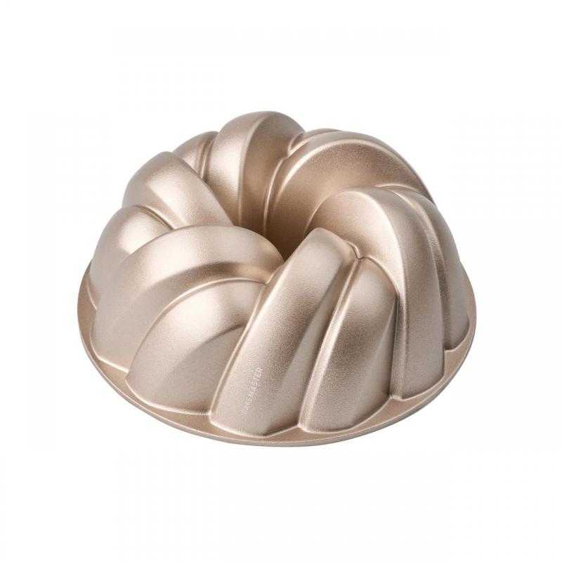 Bakemaster Braided Bundt Pan Champagne | 24x9.8cm