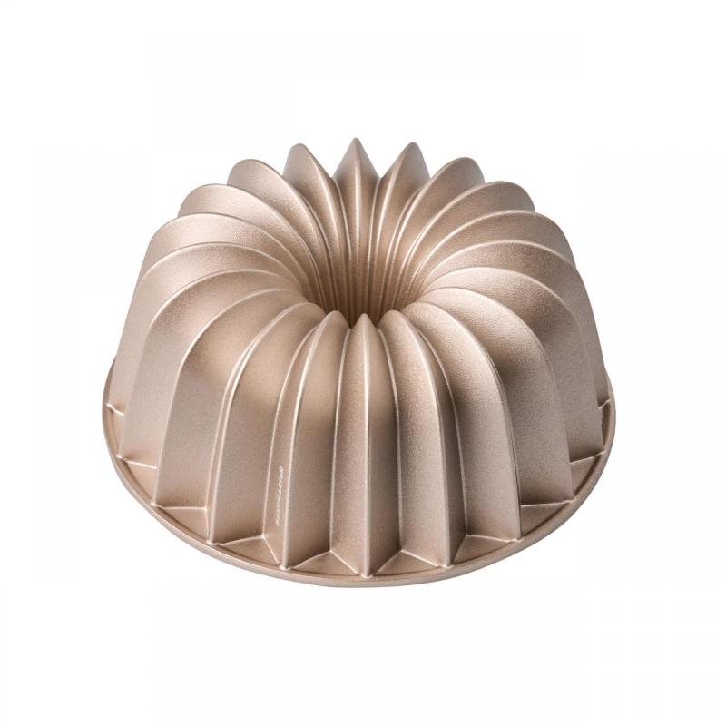 Bakemaster French Wreath Bundt Pan Champagne | 24x10cm