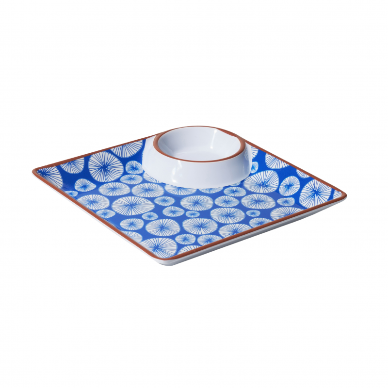 Avanti Individual Square Serving Plate Lotus | 20x20cm