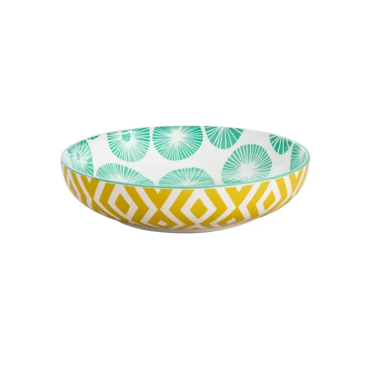 Wilkie Brothers Pasta Bowl 21x5cm | Summer Green