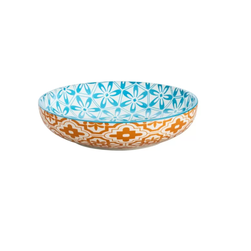 Wilkie Brothers Pasta Bowl 21x5cm | Summer Aqua