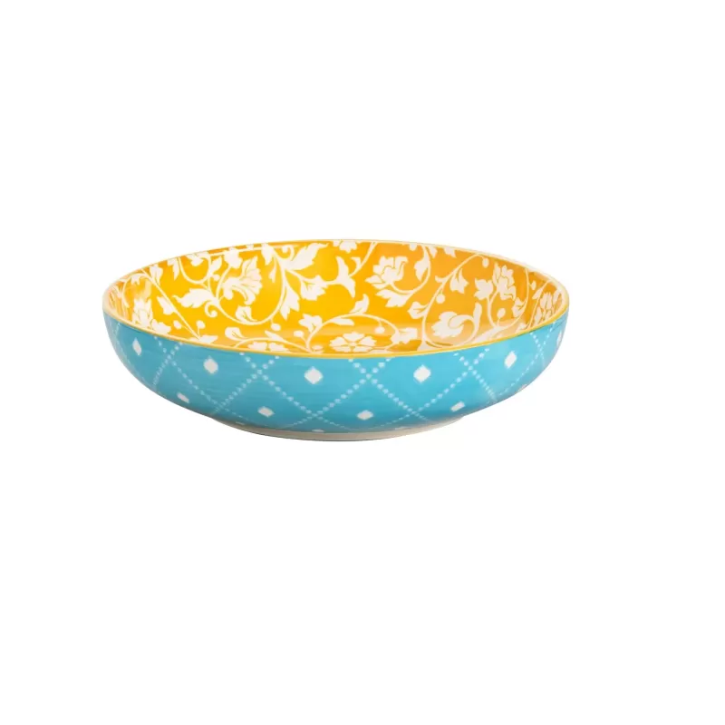Wilkie Brothers Pasta Bowl 21x5cm | Summer Yellow