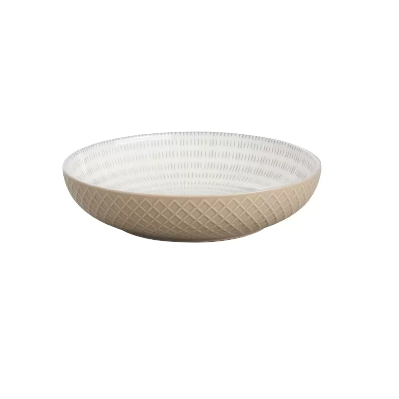 Wilkie Brothers Pasta Bowl 21x5cm | Monochrome Lines