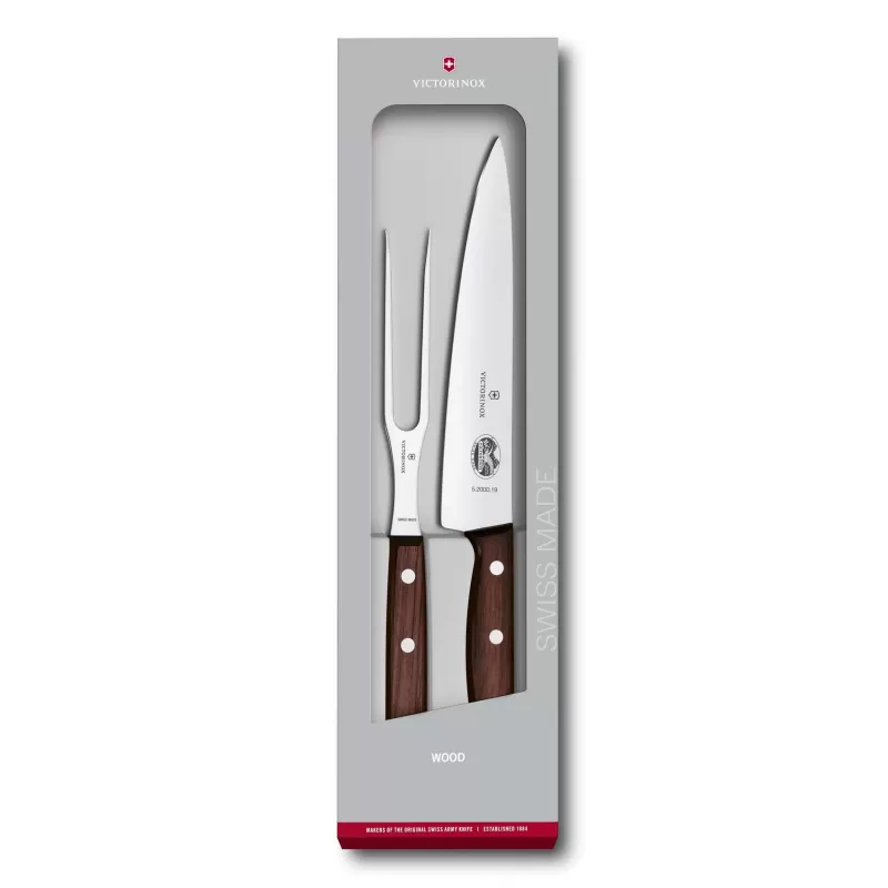 Victorinox Carving Set Wood | 2 Piece