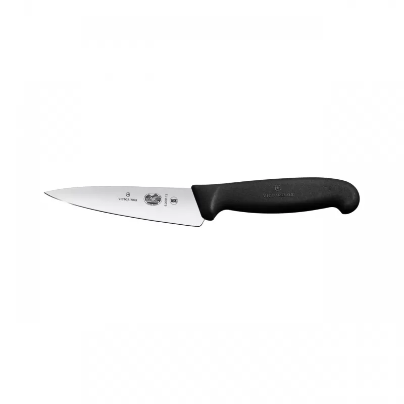 Victorinox Cooks/Carving Knife Fibrox 12cm | Black