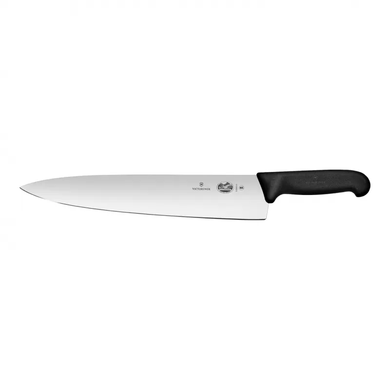 Victorinox Cooks/Carving Knife Fibrox 31cm | Black