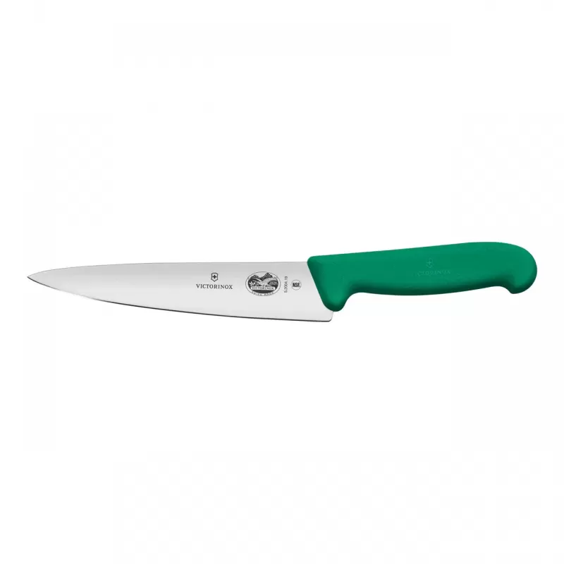 Victorinox Cooks/Carving Knife Fibrox 19cm | Green