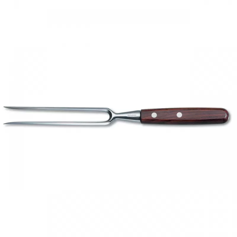 Victorinox Carving Fork Forged Tines 18cm | Wood