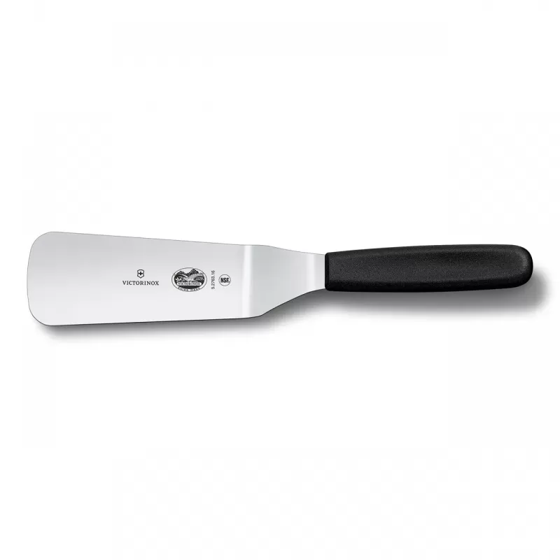 Victorinox Spatula Offset Shaped Blade Nylon 16cm | Black