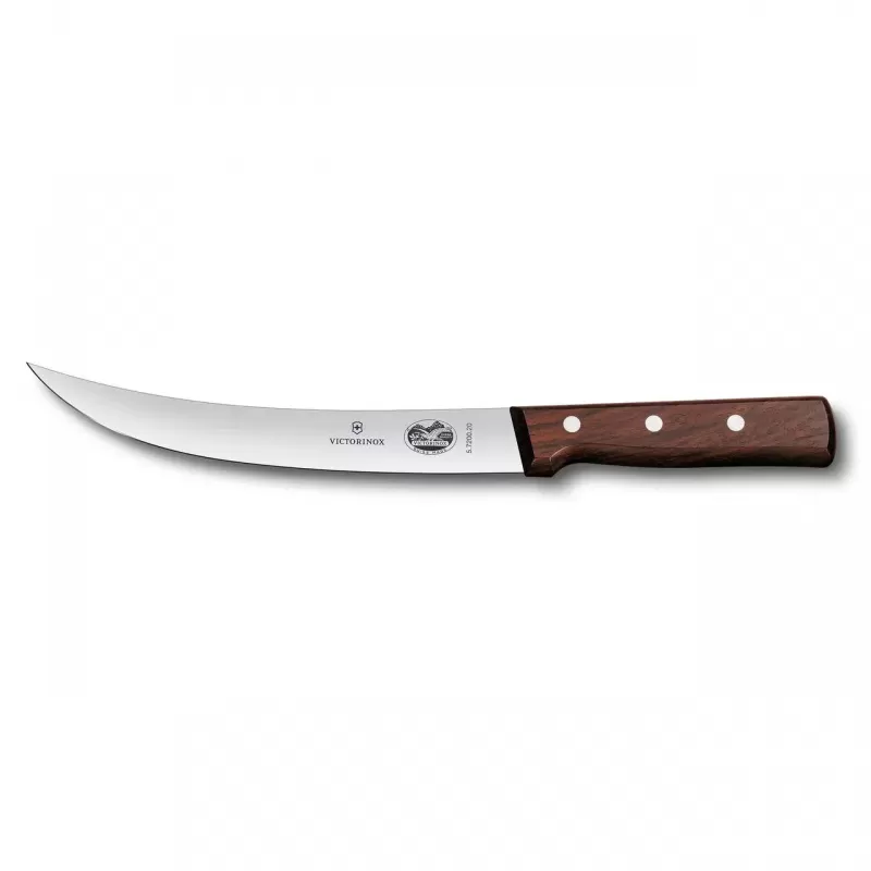 Victorinox Breaking Knife Curved Narrow Blade 25cm | Wood