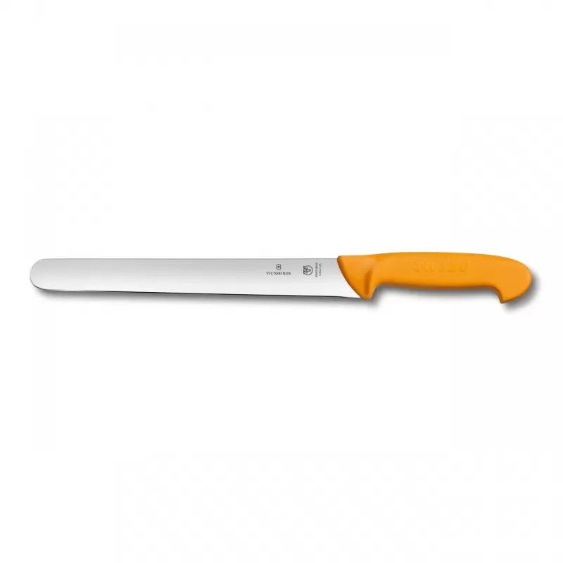 Victorinox Swibo Slicing Knife Round Blade 30cm | Yellow