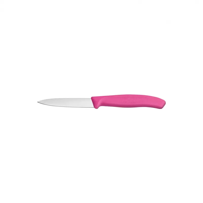 Victorinox Swiss Classic Paring Knife Straight Edge Blade 8cm | Pink