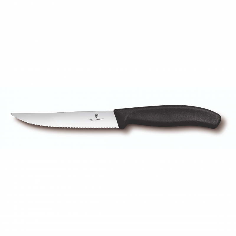 Victorinox Swiss Classic Gourmet Steak Knife 12cm | Black