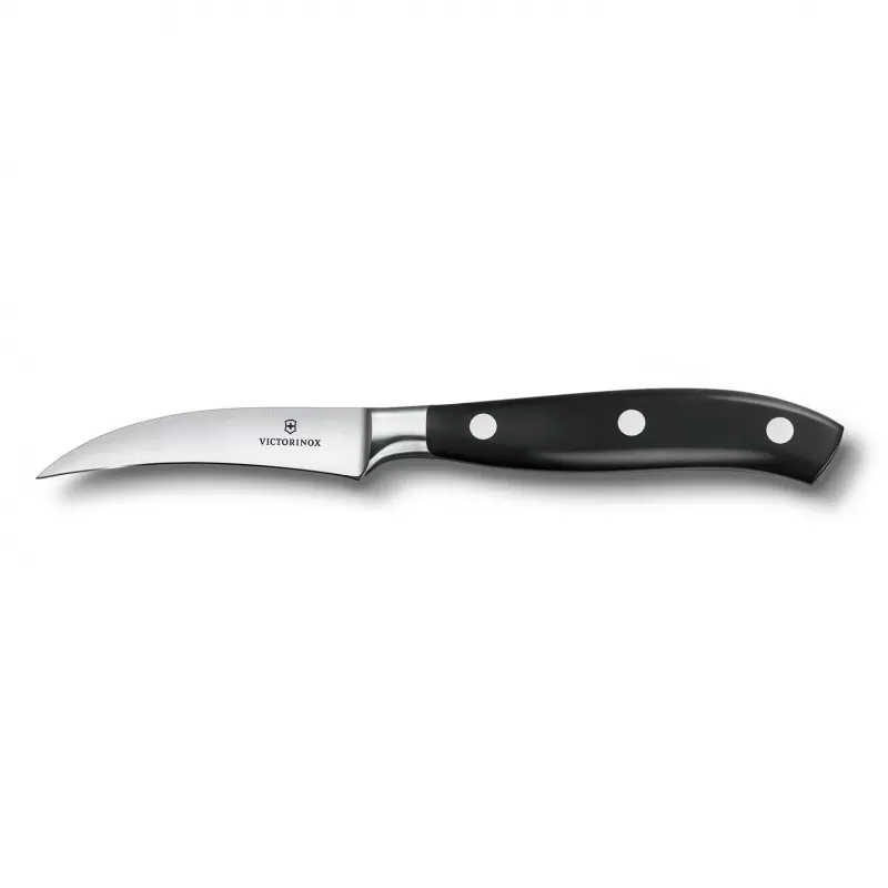 Victorinox Shaping Knife Forged Curved Blade 8cm | Black